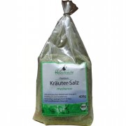 Kräutersalz Mediterran 400 g Nachfüllbeutel Salz Heuschrecke (Dies ist ein SET aus 4 Packungen)