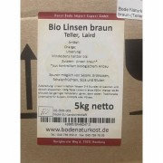 Bio Linsen braun (Teller, Laird) 5kg Hülsenfrüchte Bode