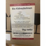 Bio Kidneybohnen rot 5kg (Karton) Hülsenfrüchte Bode